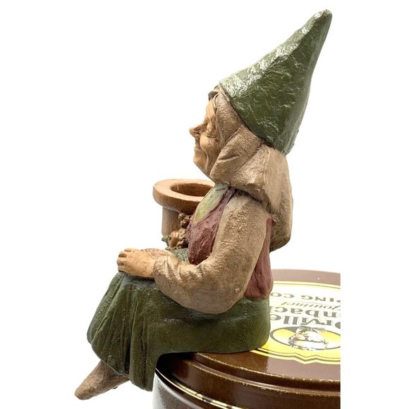 Tom Clark Gnome JACKIE B QUICK Figurine 81 Candle Stick Holder Shelf Sitter Book - Picture 5 of 8